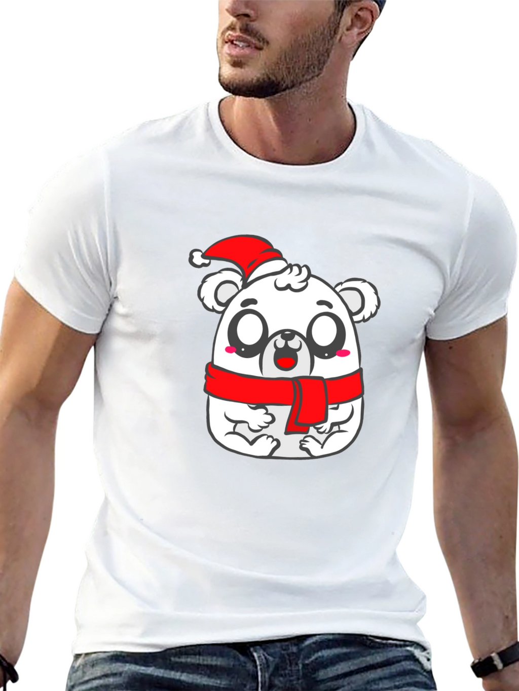 Christmas Bear Graphic Tee