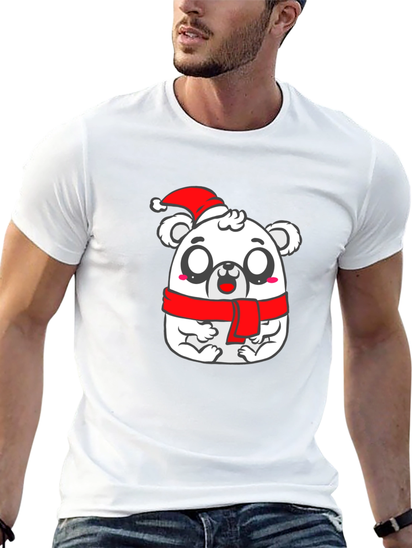 Christmas Bear Graphic Tee