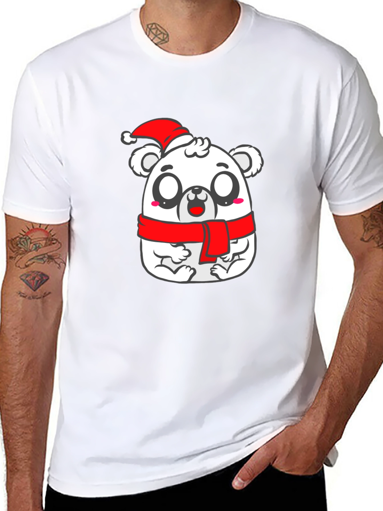 Christmas Bear Graphic Tee