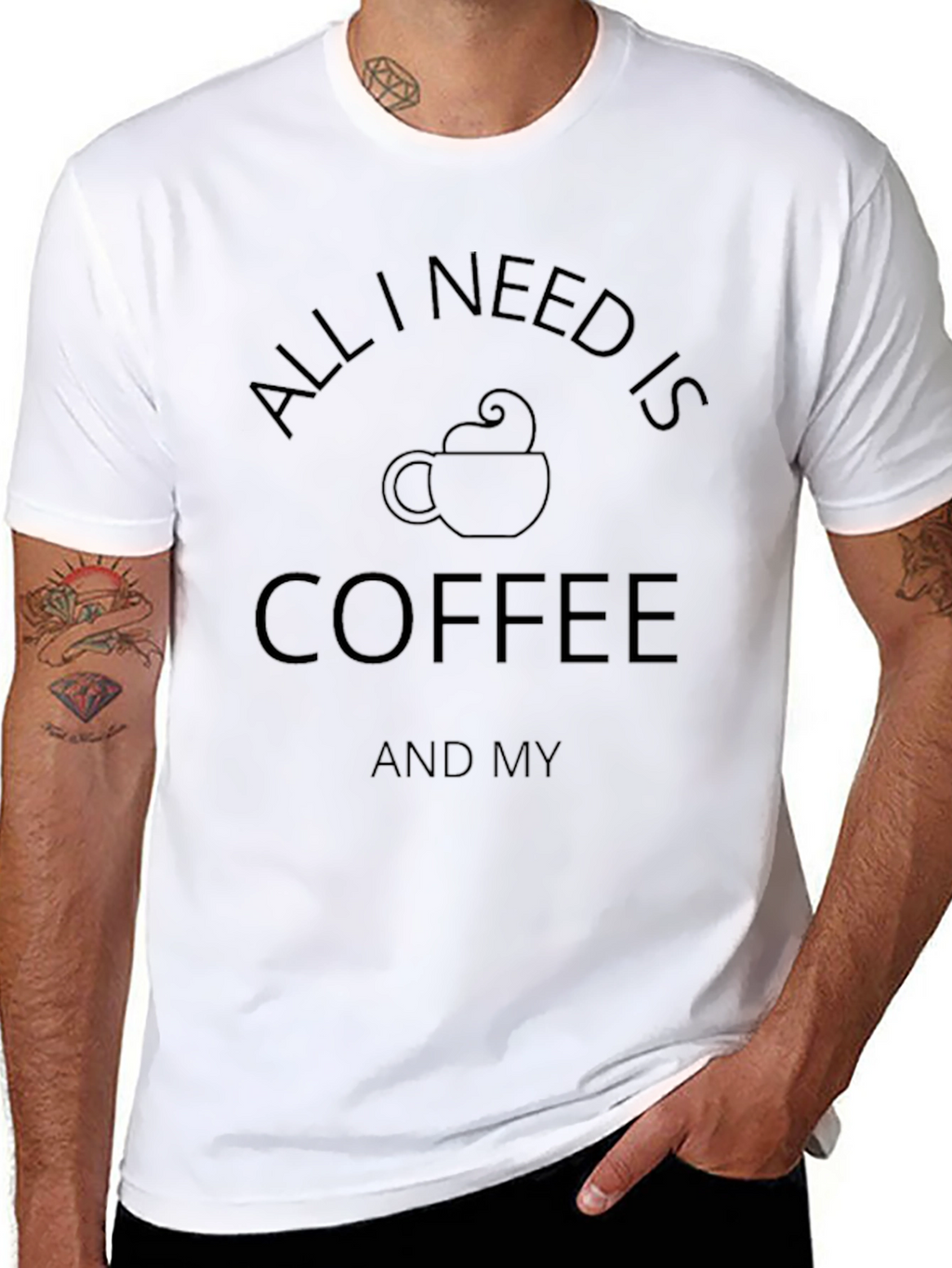 Coffee Lover T-Shirt - All I Need Is Coffee