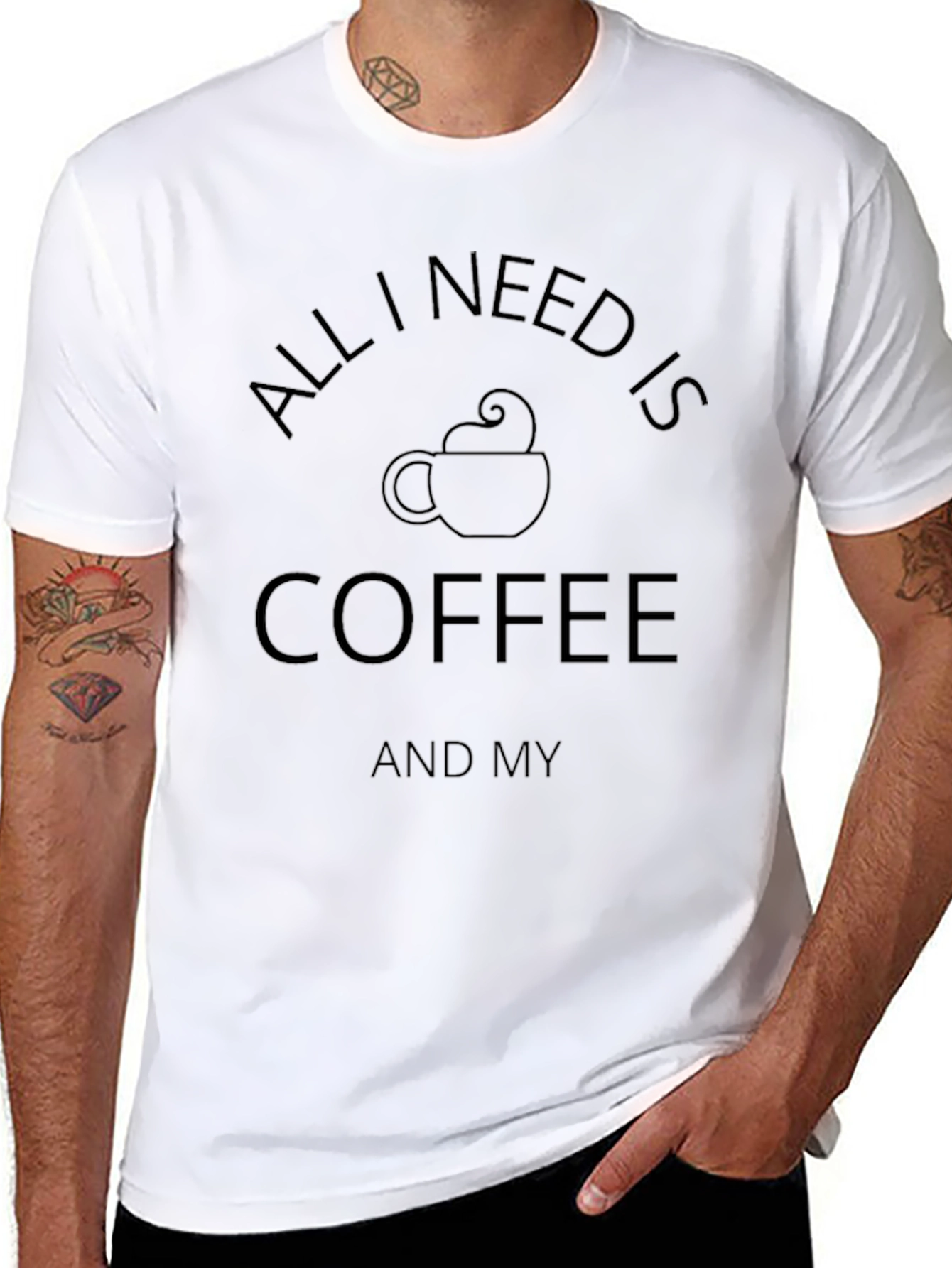 Coffee Lover T-Shirt - All I Need Is Coffee