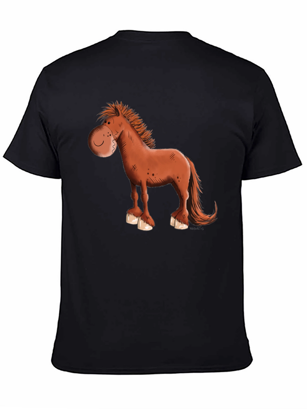 Cartoon Horse Graphic Tee