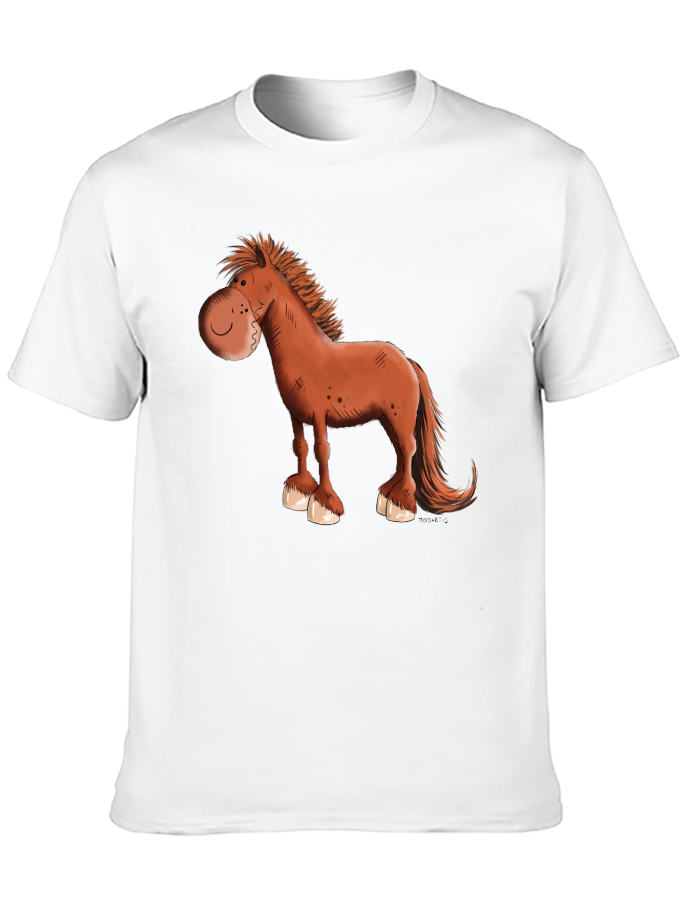 Cartoon Horse Graphic Tee