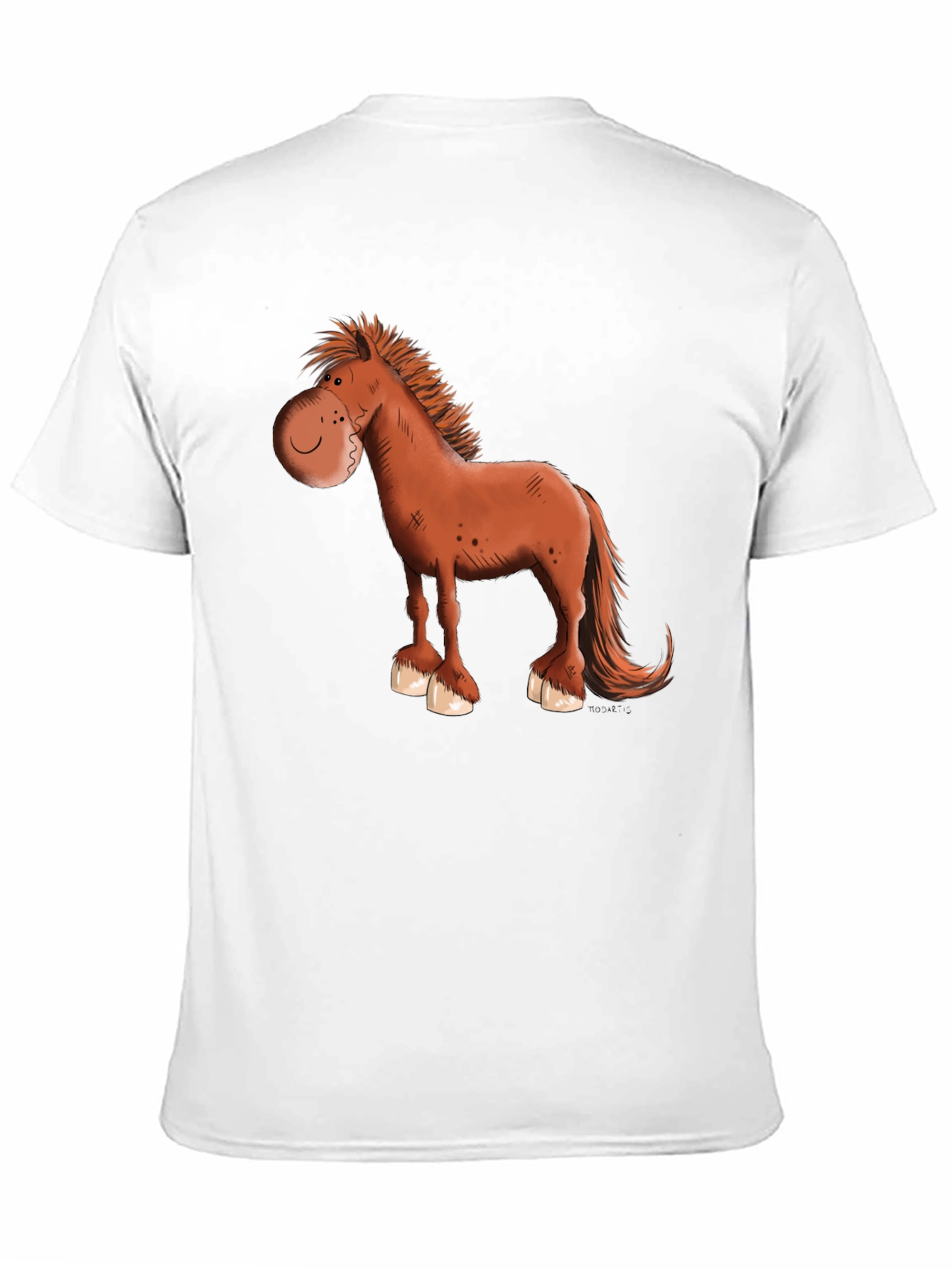 Cartoon Horse Graphic Tee