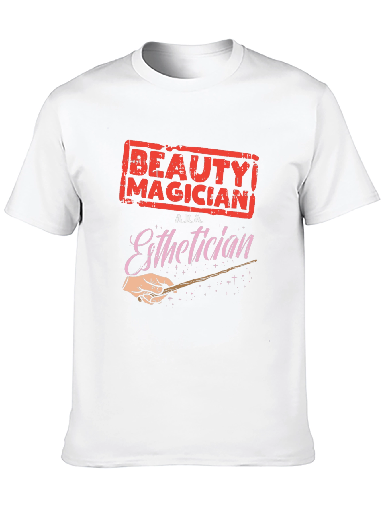 Beauty Magician Esthetician Black T-Shirt