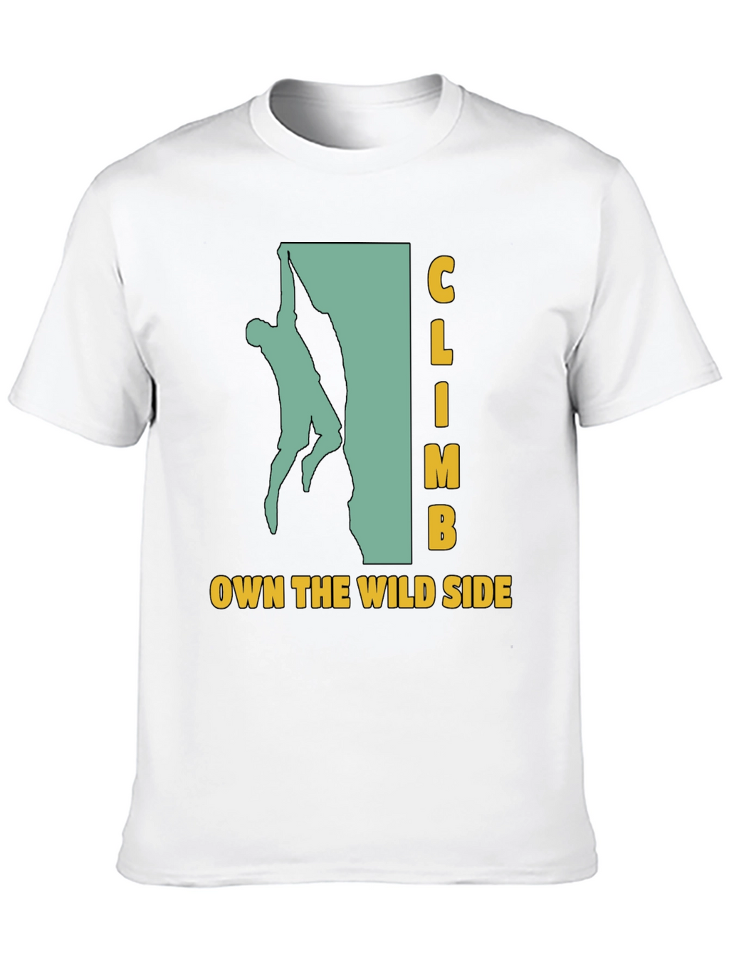 Climb Own The Wild Side Black Graphic T-Shirt