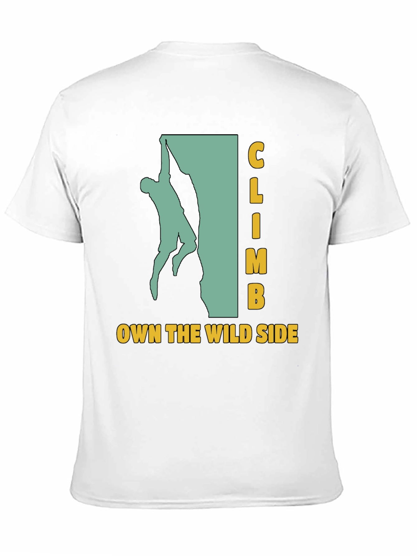 Climb Own The Wild Side Black Graphic T-Shirt