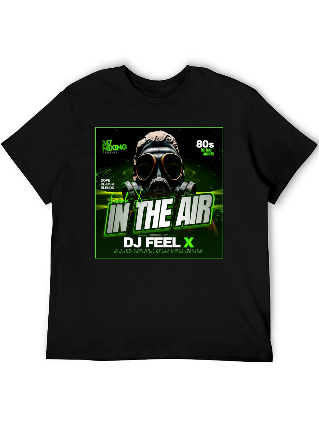 DJ Feel X In The Air Graphic T-Shirt