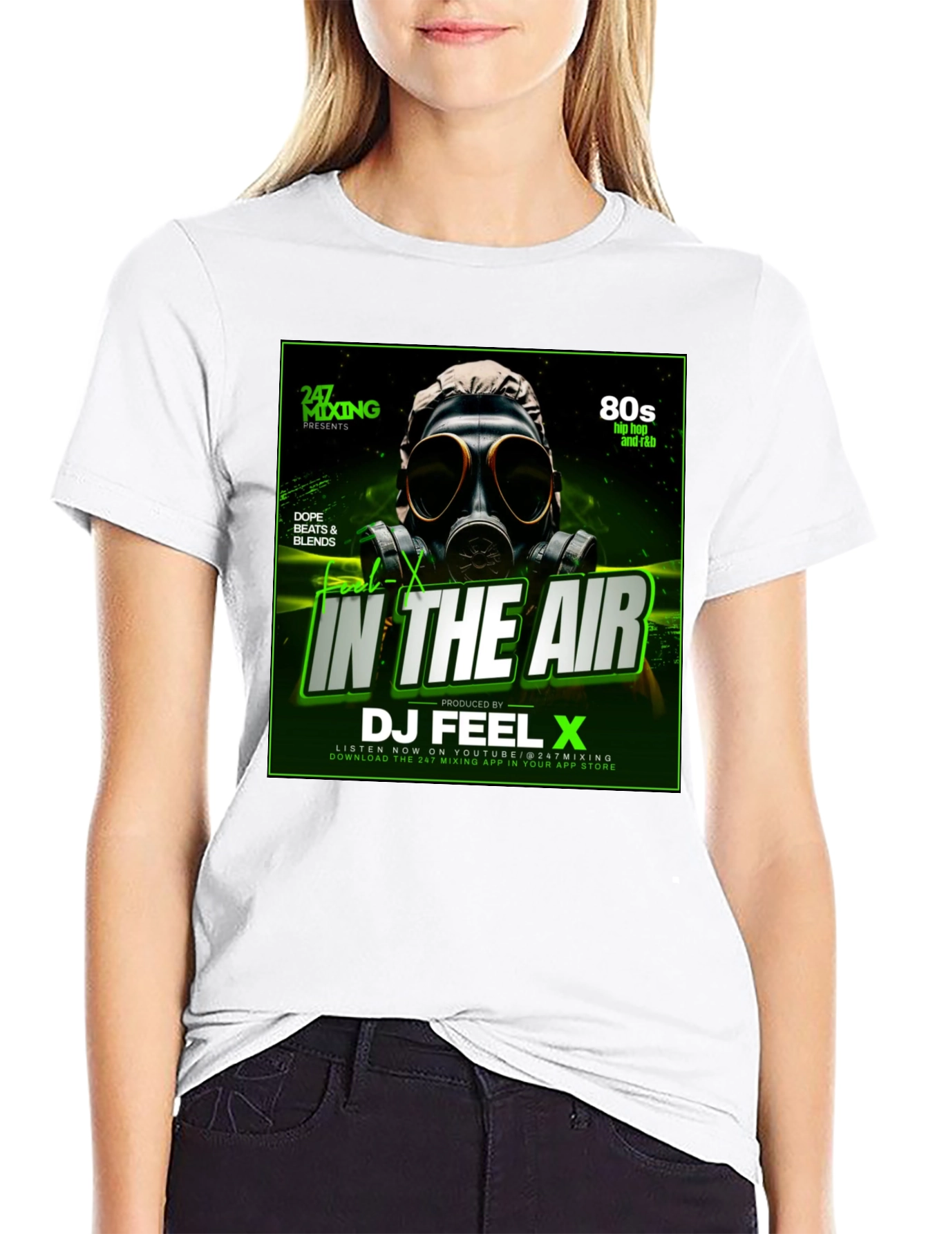 DJ Feel X In The Air Graphic T-Shirt