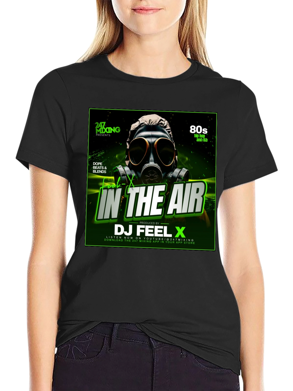 DJ Feel X In The Air Graphic T-Shirt