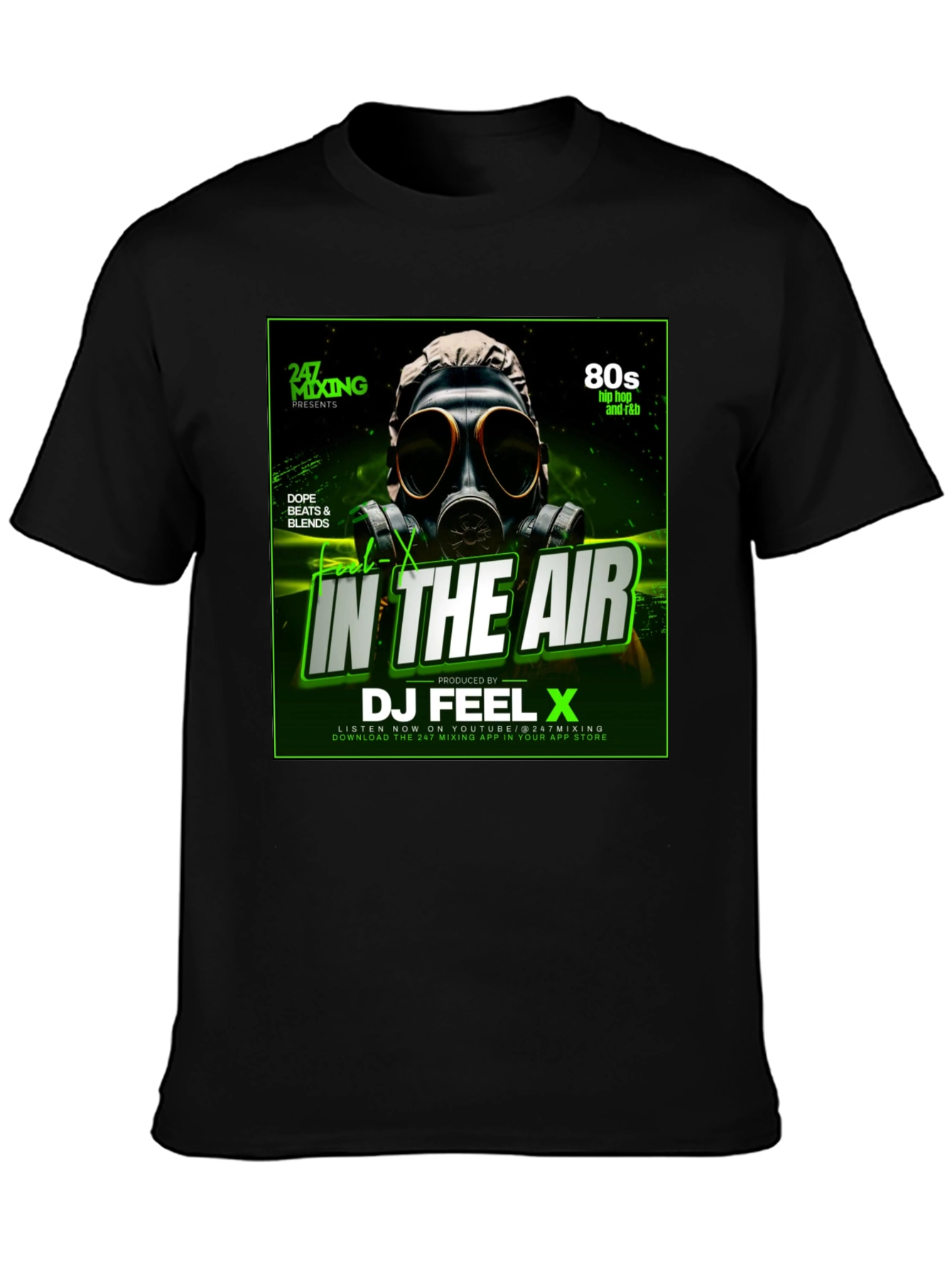 DJ Feel X In The Air Graphic T-Shirt