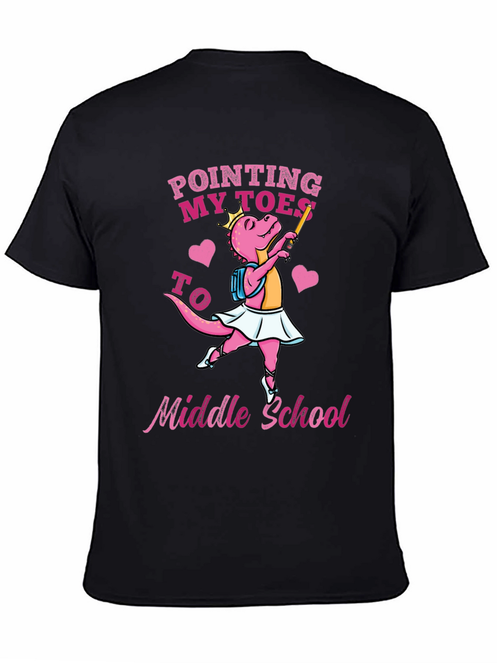 Pointing My Toes to Middle School T-Shirt