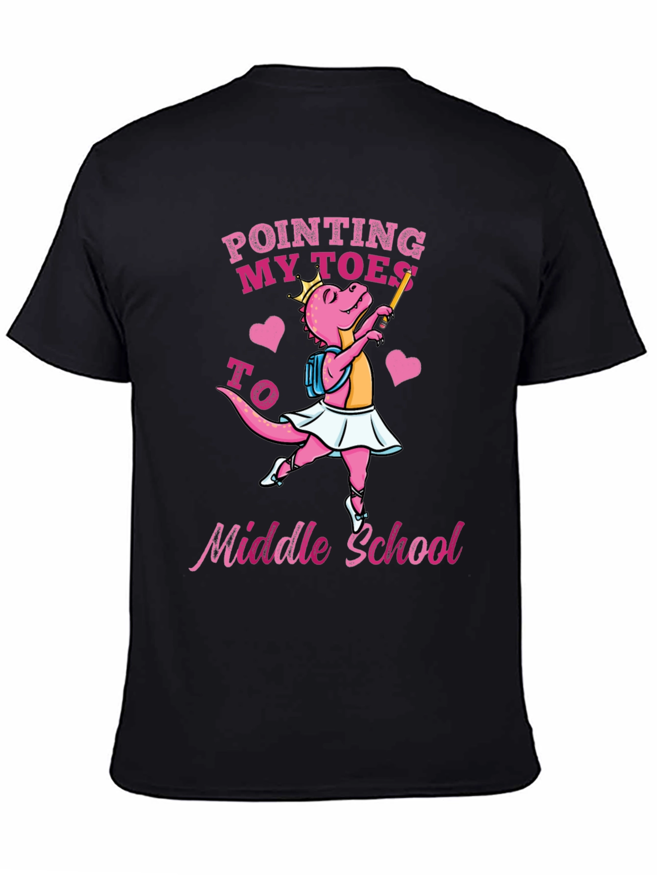 Pointing My Toes to Middle School T-Shirt