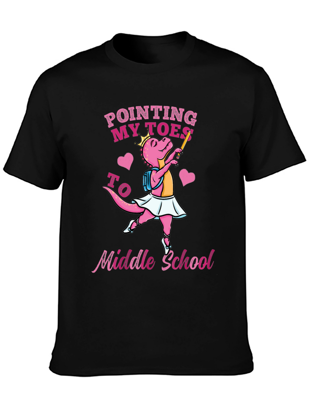 Pointing My Toes to Middle School T-Shirt