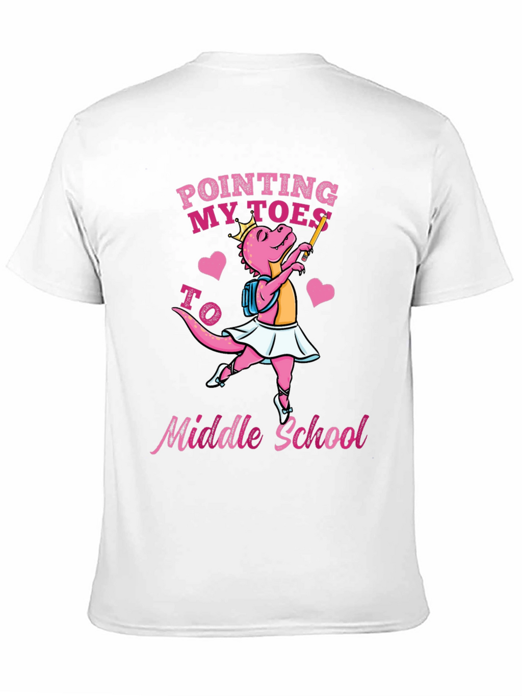 Pointing My Toes to Middle School T-Shirt