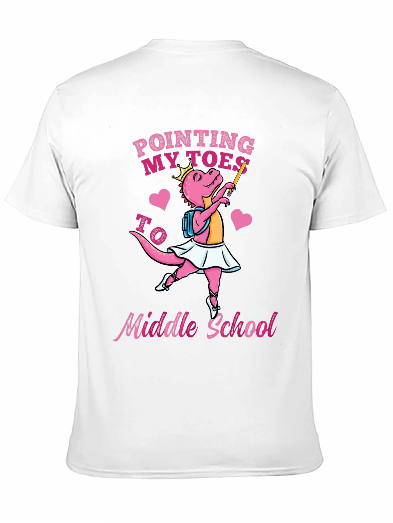 Pointing My Toes to Middle School T-Shirt
