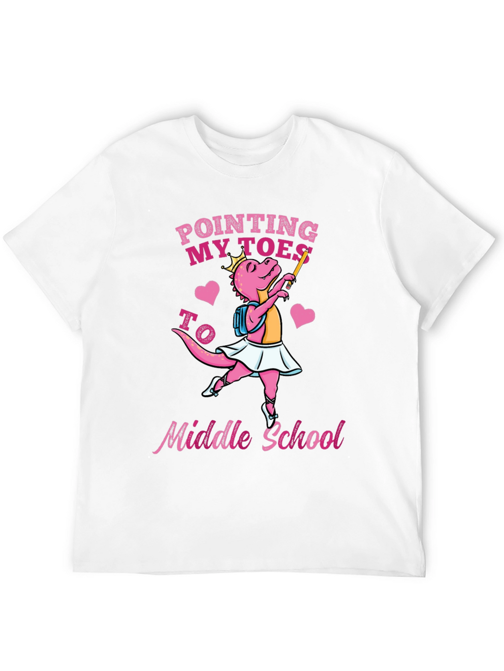 Pointing My Toes to Middle School T-Shirt