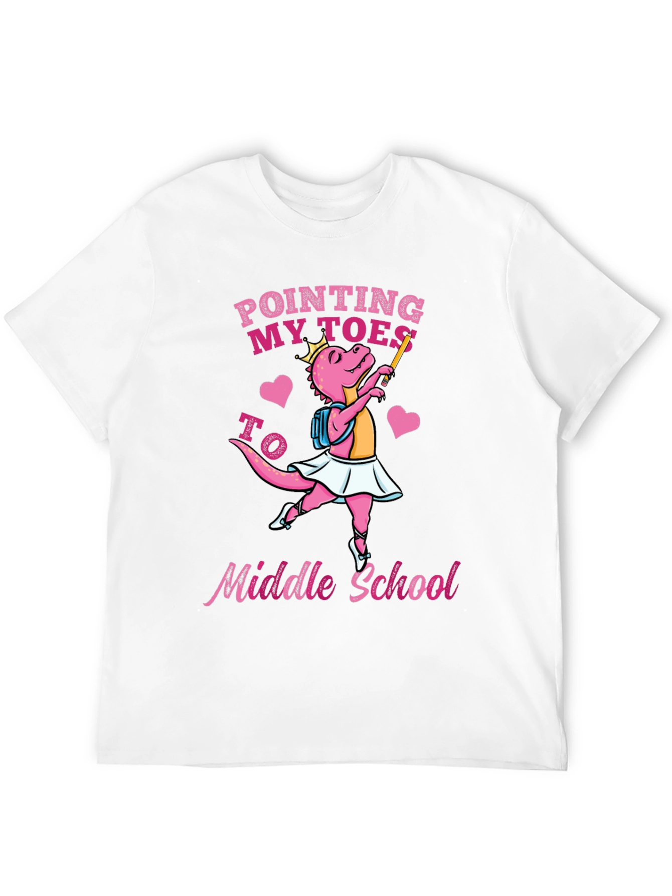 Pointing My Toes to Middle School T-Shirt