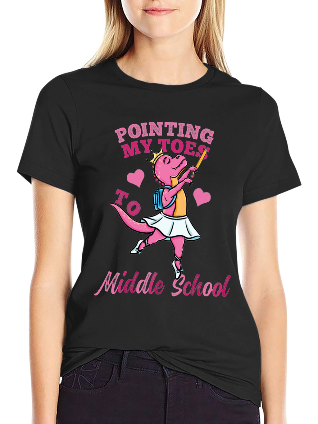 Pointing My Toes to Middle School T-Shirt