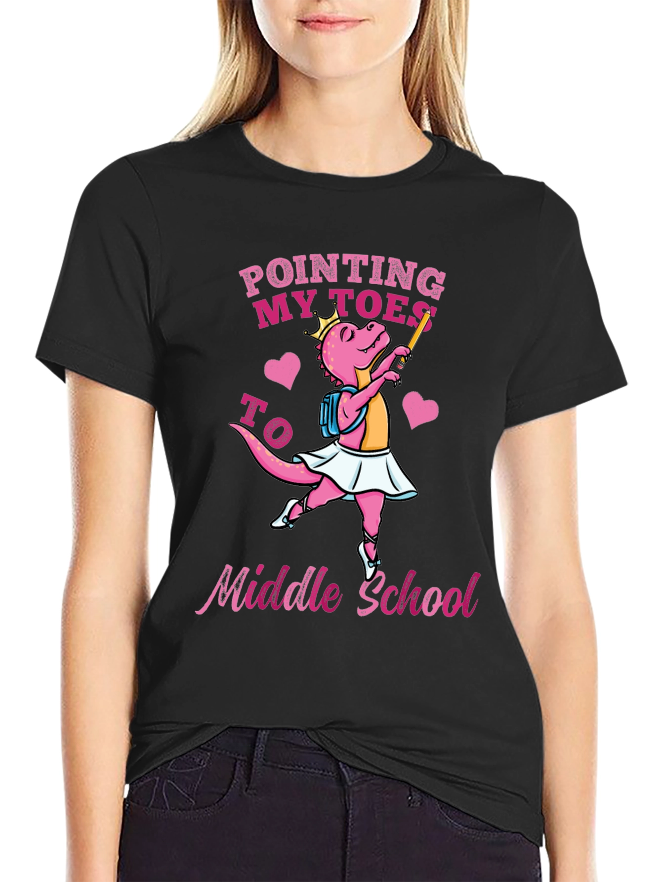 Pointing My Toes to Middle School T-Shirt