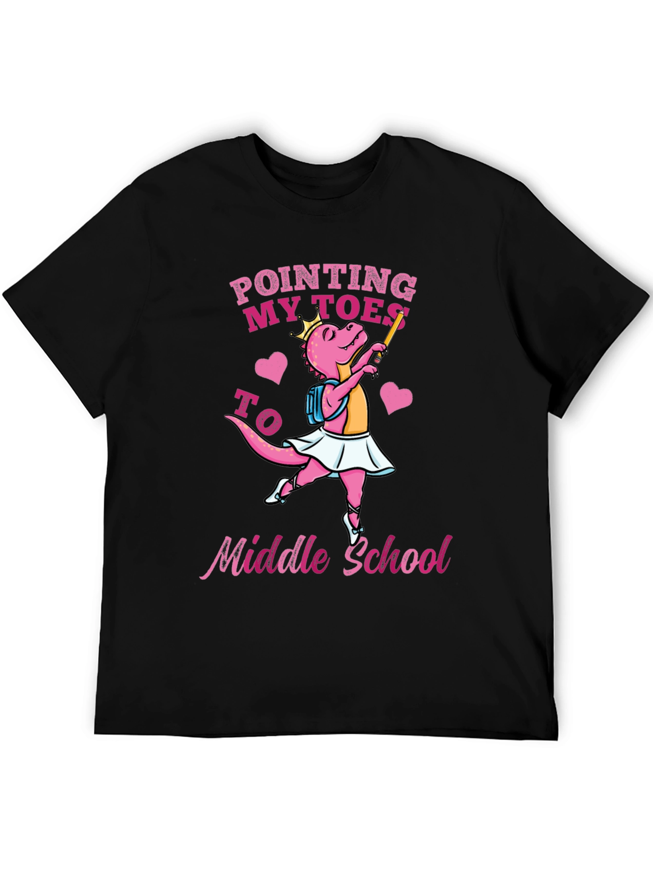 Pointing My Toes to Middle School T-Shirt