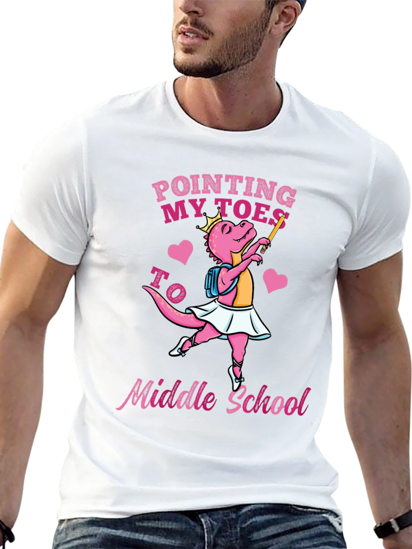 Pointing My Toes to Middle School T-Shirt