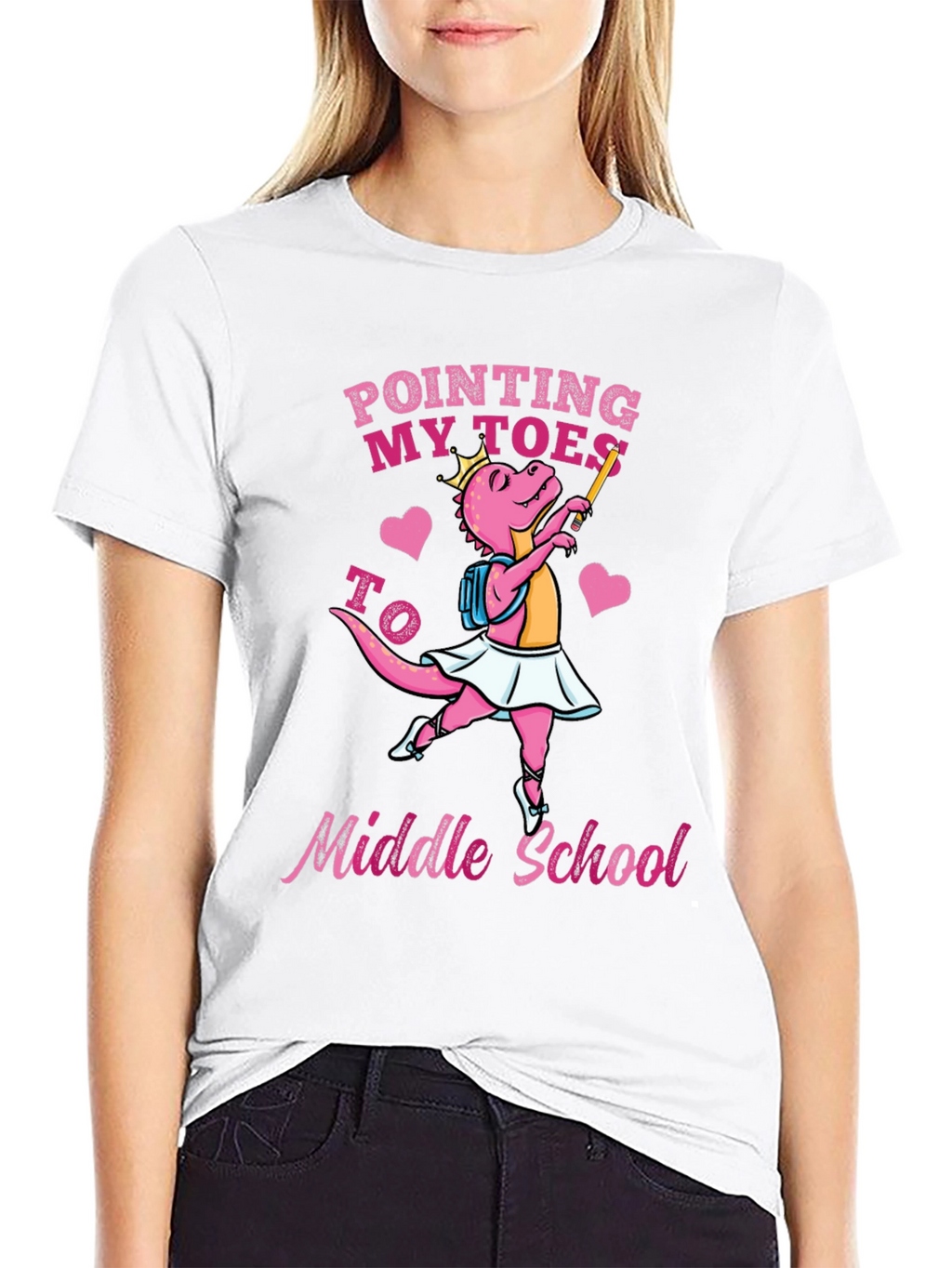 Pointing My Toes to Middle School T-Shirt