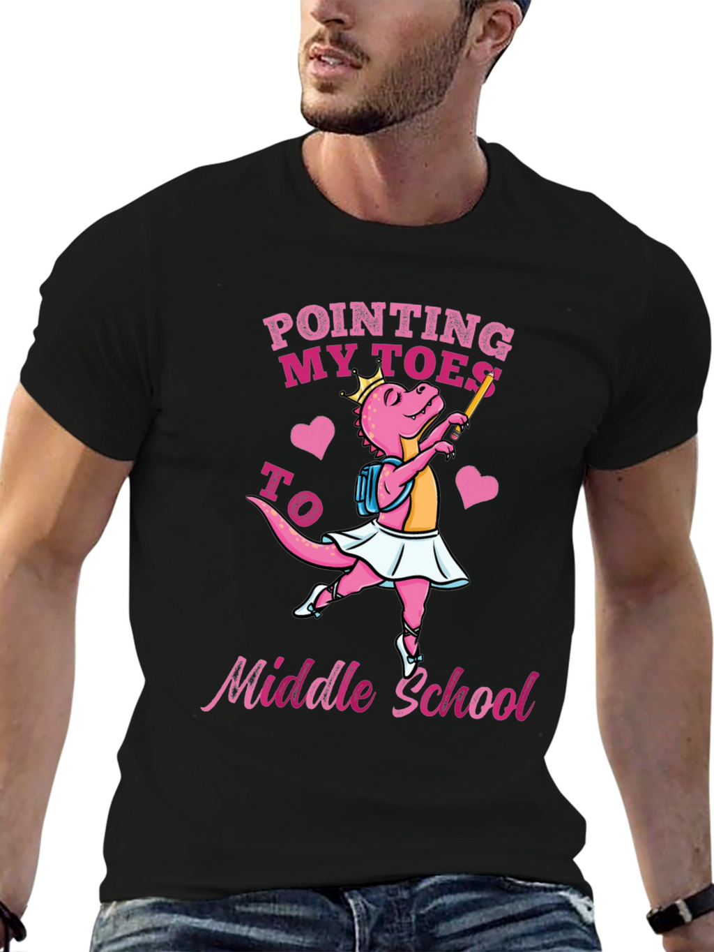 Pointing My Toes to Middle School T-Shirt