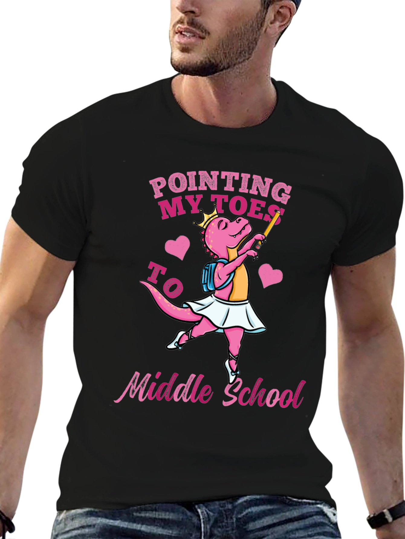 Pointing My Toes to Middle School T-Shirt