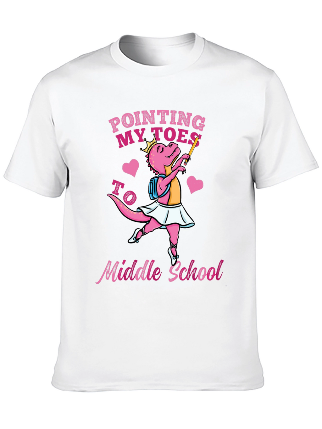 Pointing My Toes to Middle School T-Shirt
