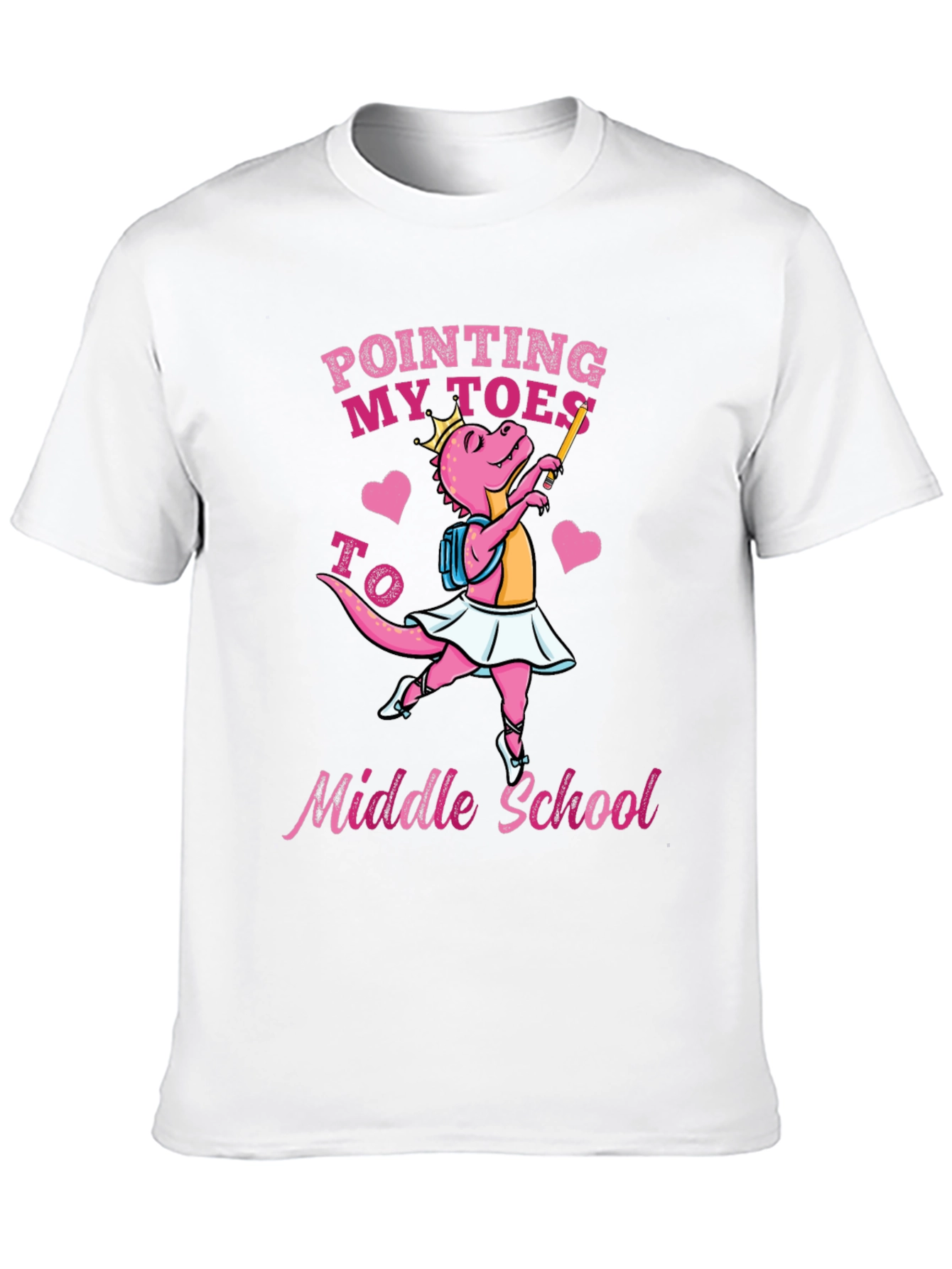 Pointing My Toes to Middle School T-Shirt