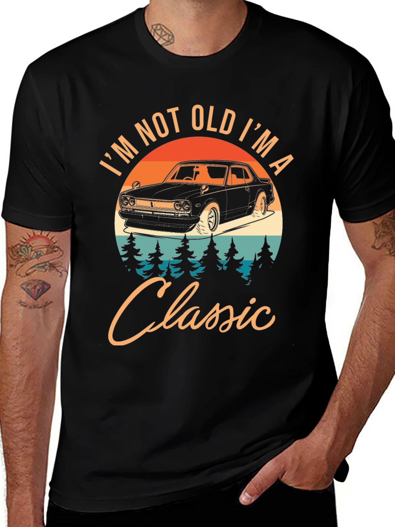 Classic Car T-Shirt: Im Not Old Im A Classic