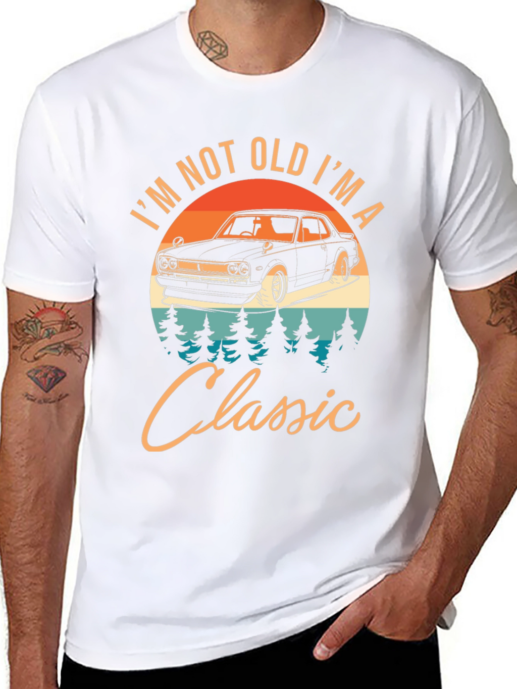 Classic Car T-Shirt: Im Not Old Im A Classic
