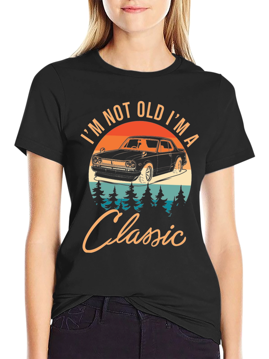 Classic Car T-Shirt: Im Not Old Im A Classic
