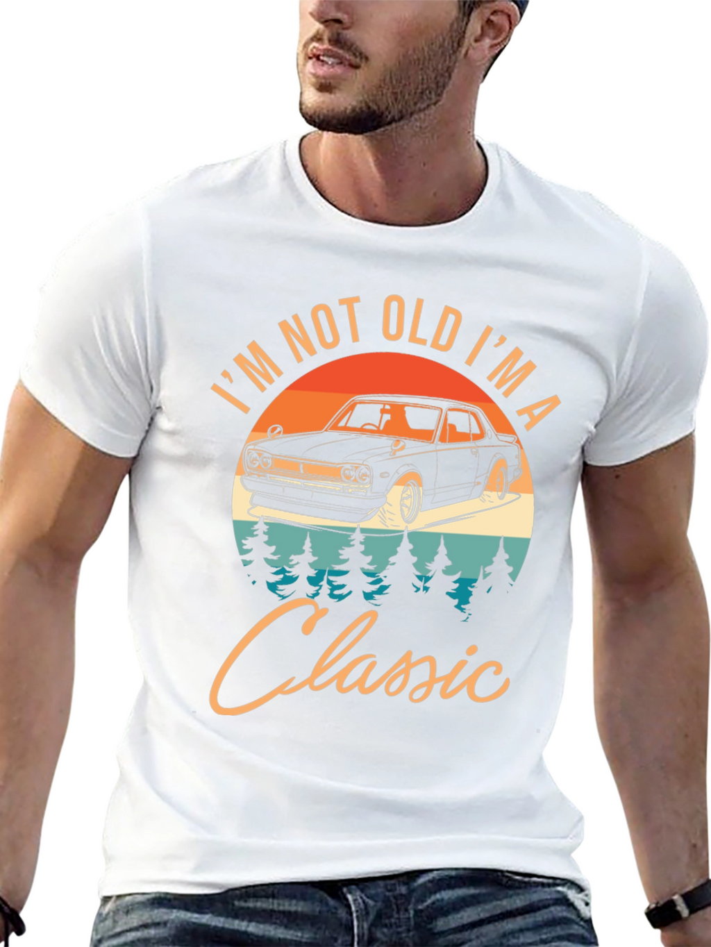 Classic Car T-Shirt: Im Not Old Im A Classic