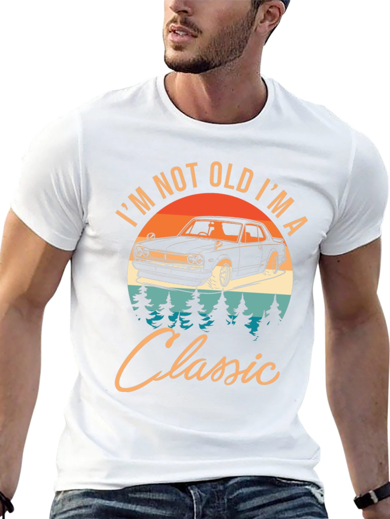 Classic Car T-Shirt: Im Not Old Im A Classic