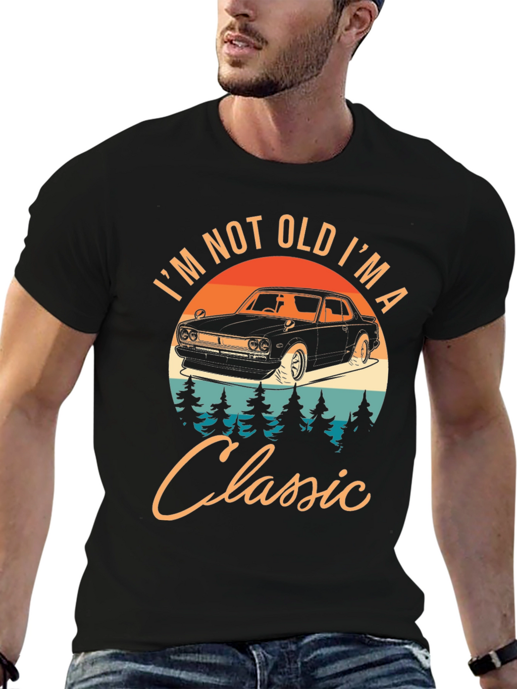 Classic Car T-Shirt: Im Not Old Im A Classic