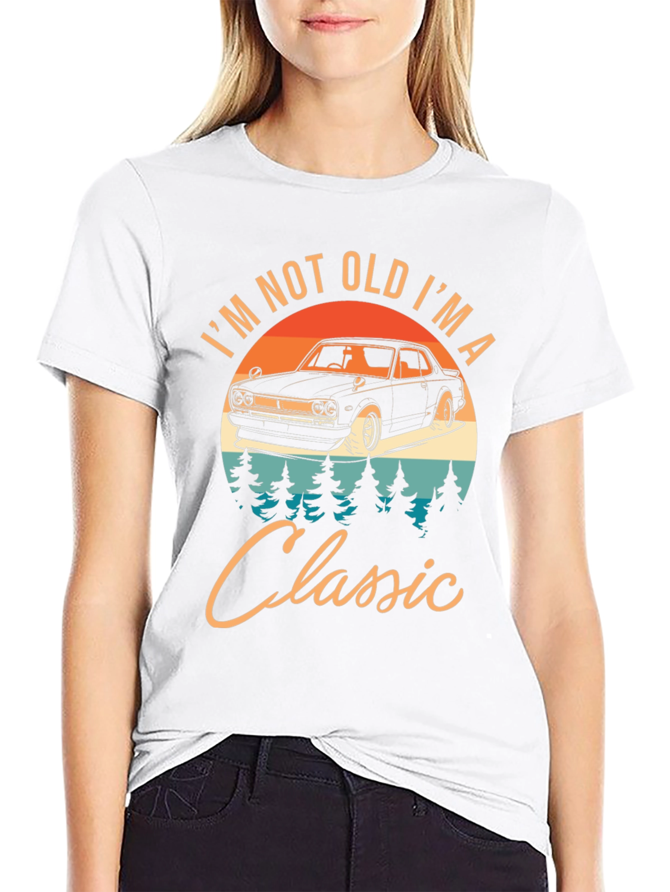 Classic Car T-Shirt: Im Not Old Im A Classic