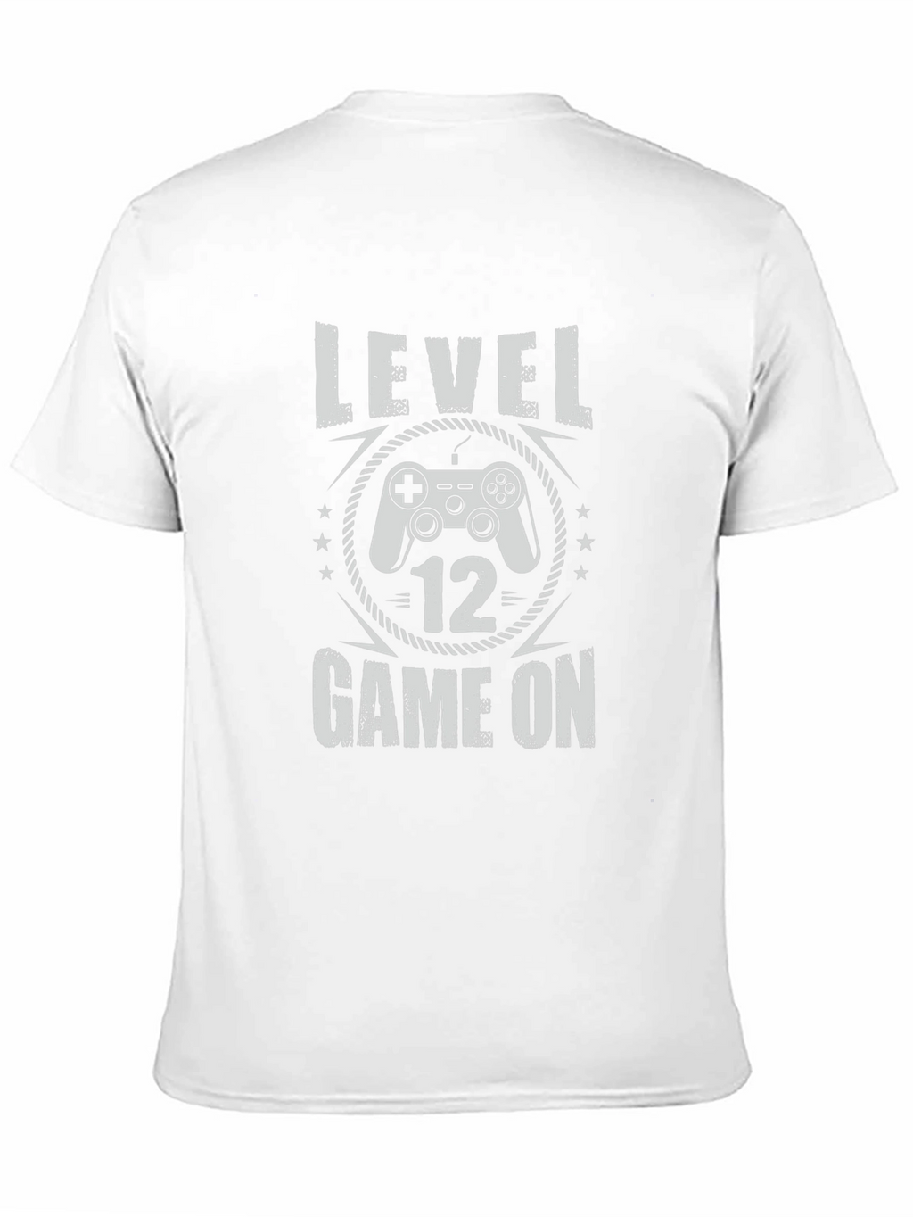 Level 12 Game On Black Graphic Tee
