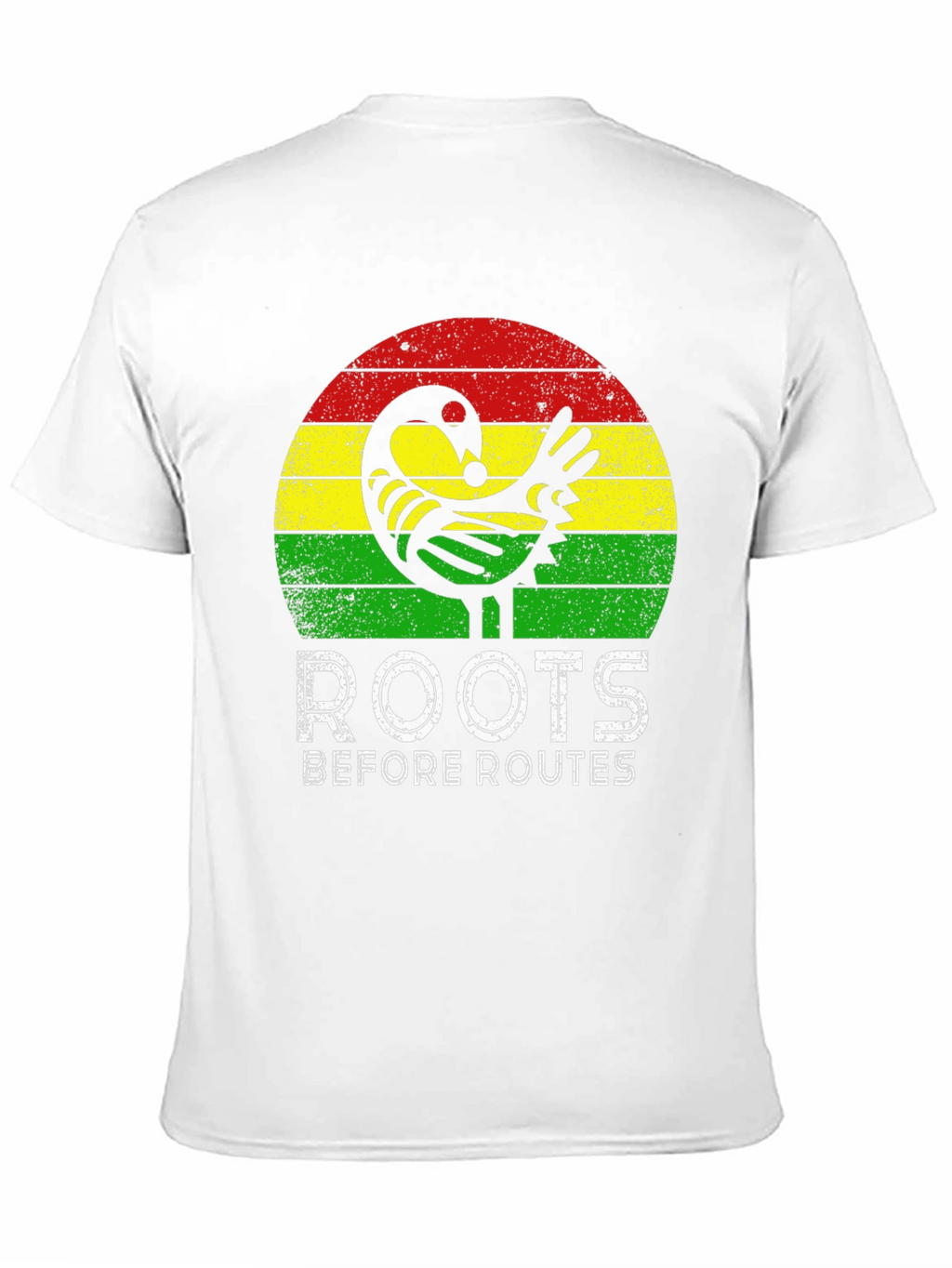 Roots Before Routes Adinkra Symbol Tee