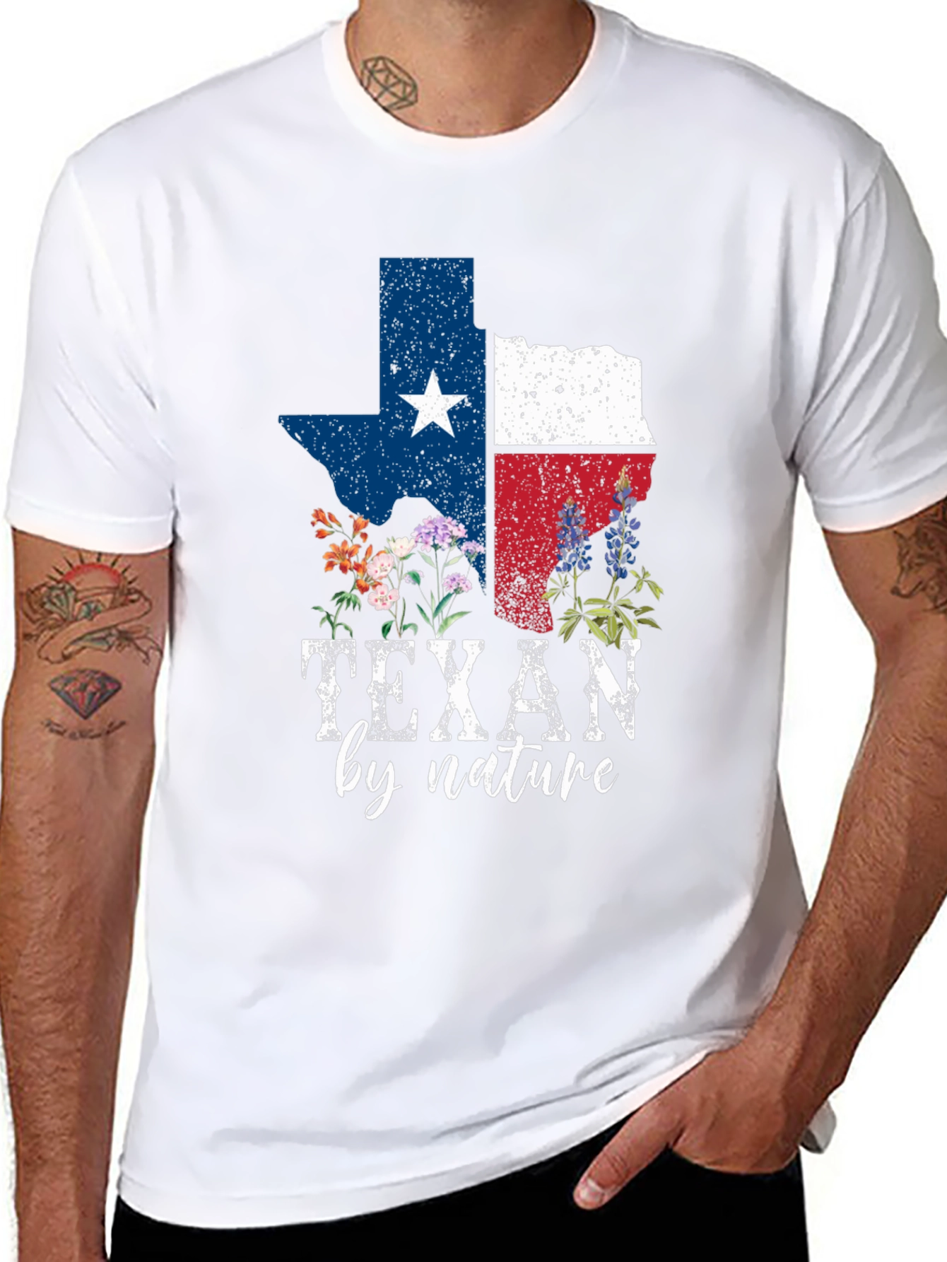 Texan By Nature Graphic T-Shirt