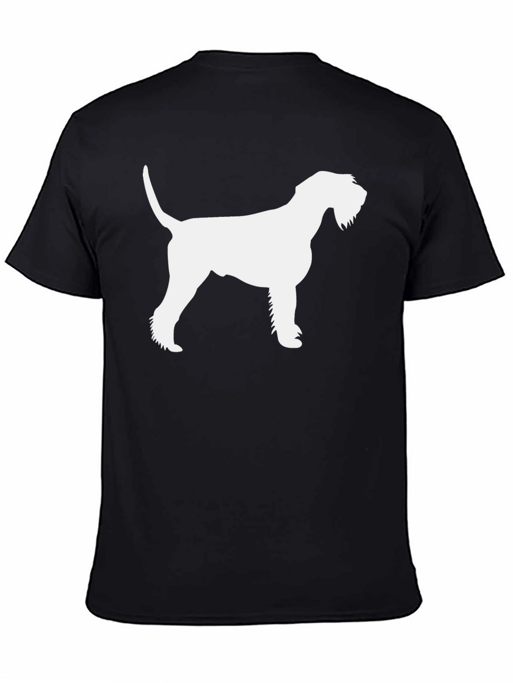 Schnauzer Silhouette Graphic Tee