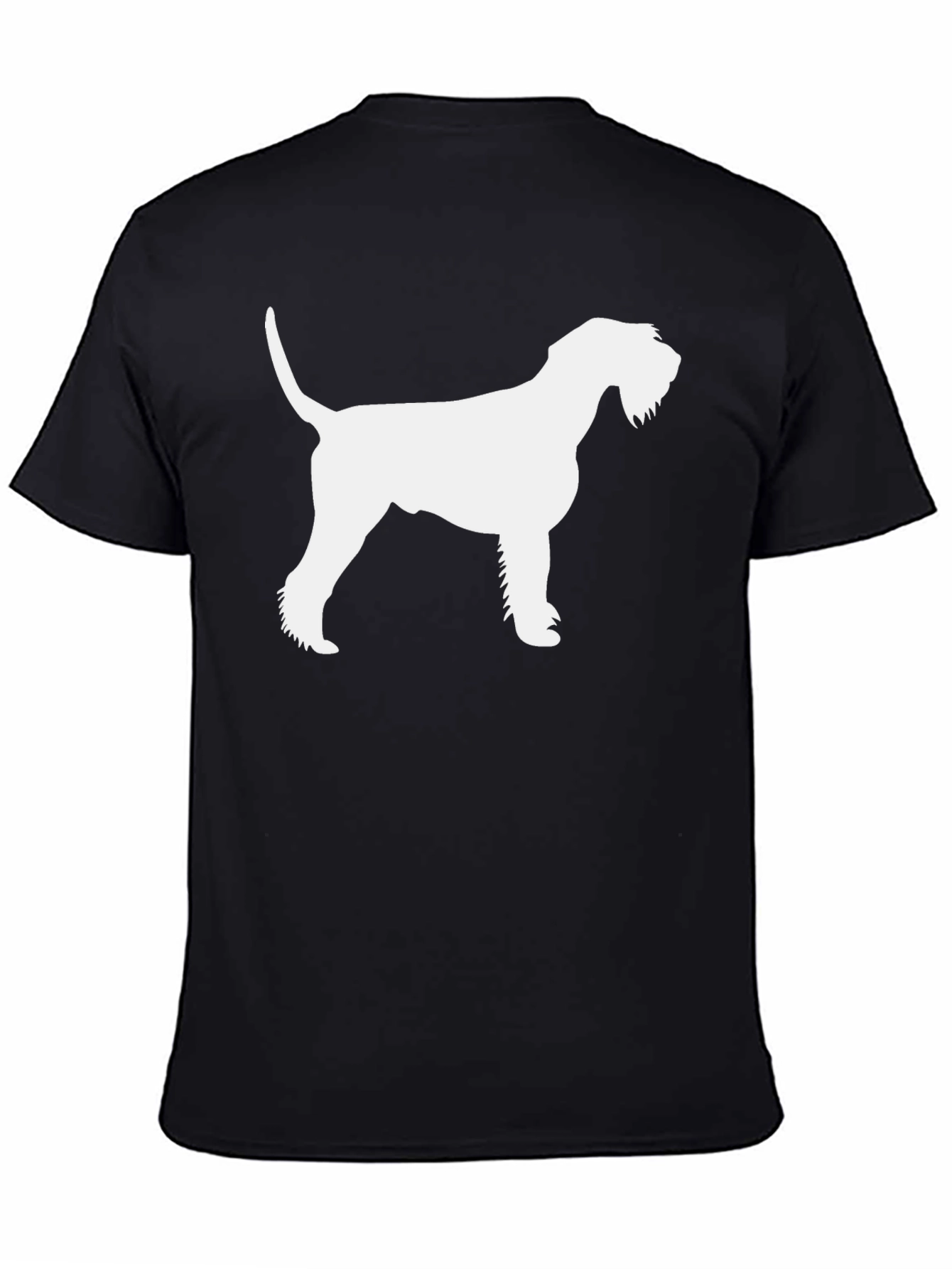 Schnauzer Silhouette Graphic Tee