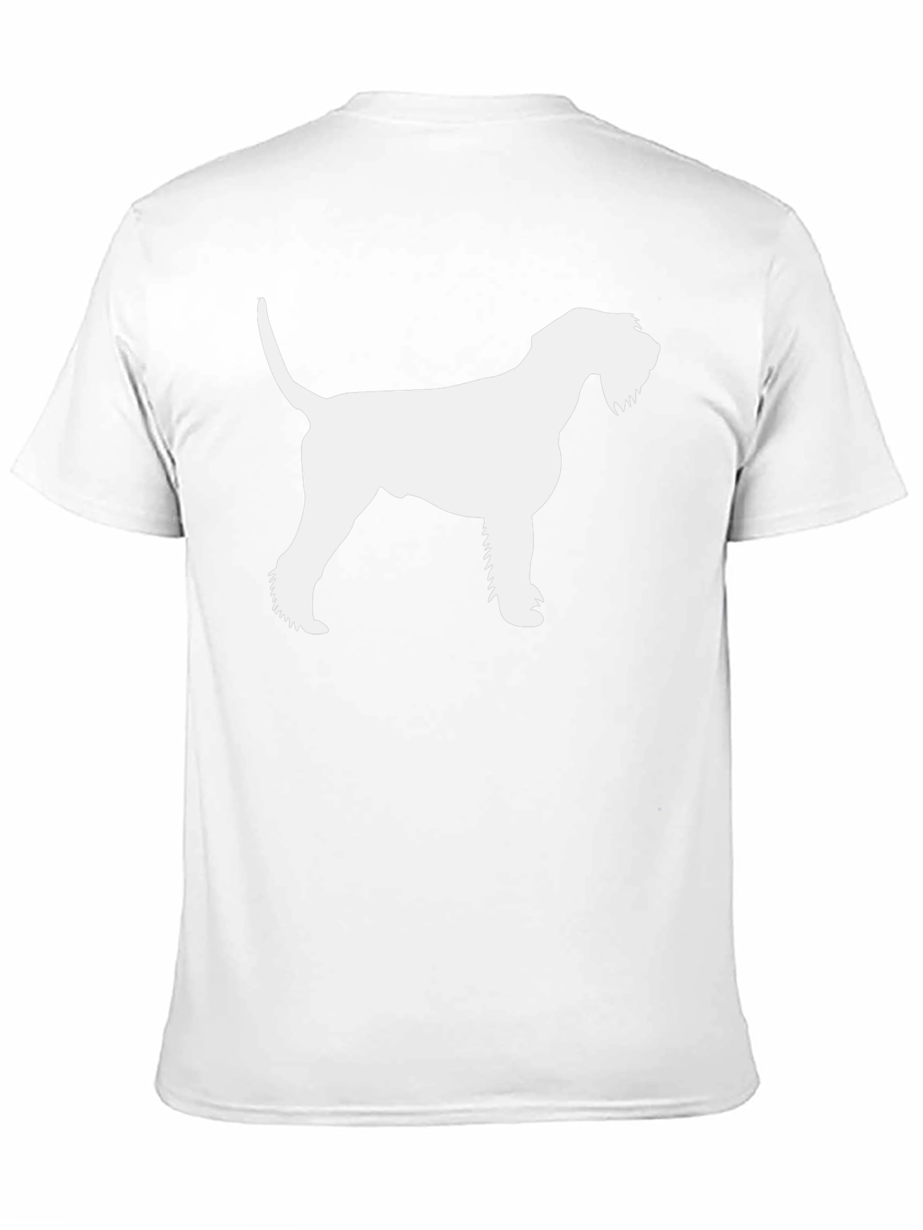 Schnauzer Silhouette Graphic Tee