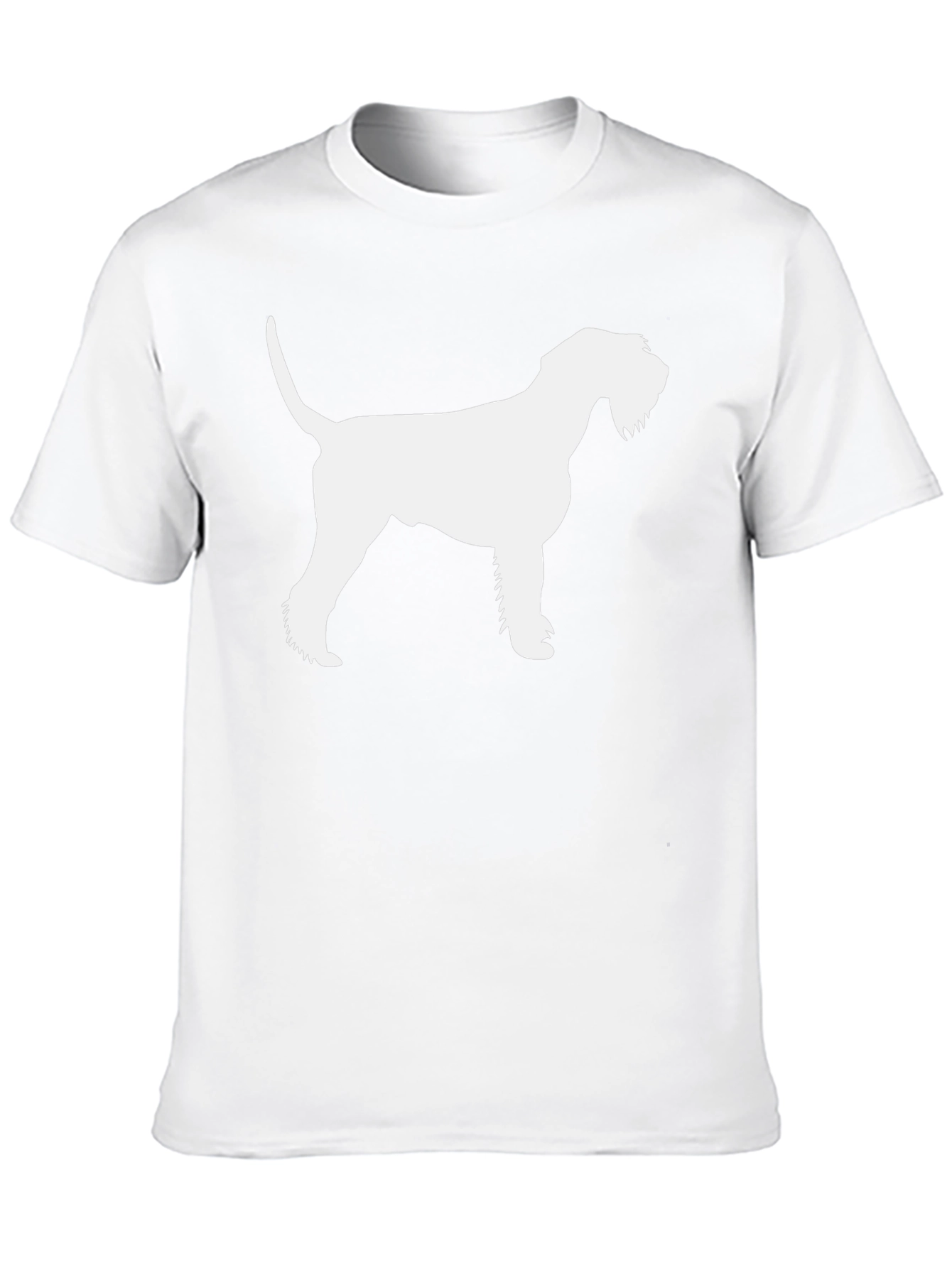 Schnauzer Silhouette Graphic Tee