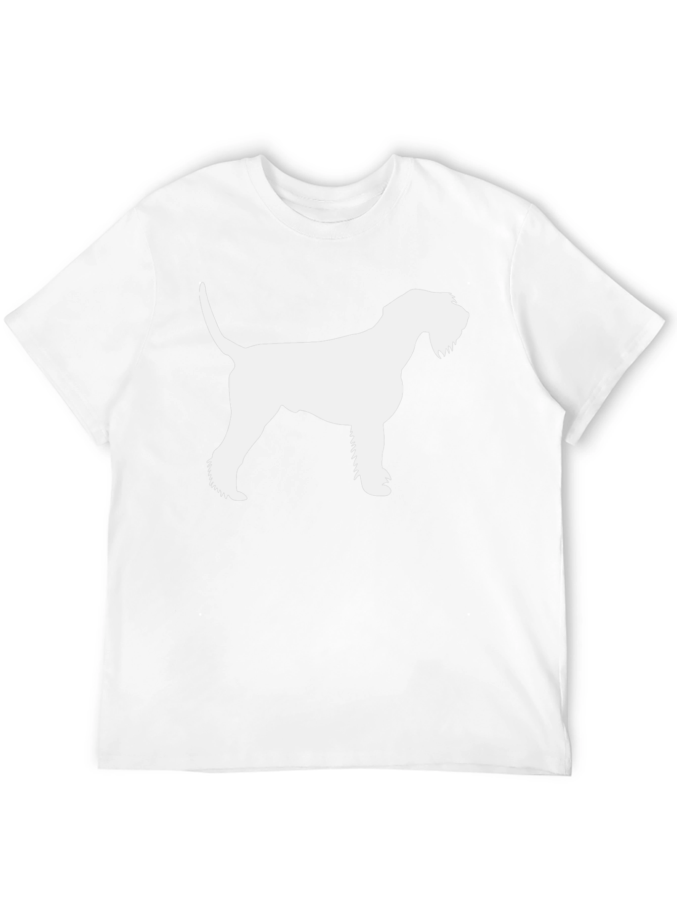 Schnauzer Silhouette Graphic Tee