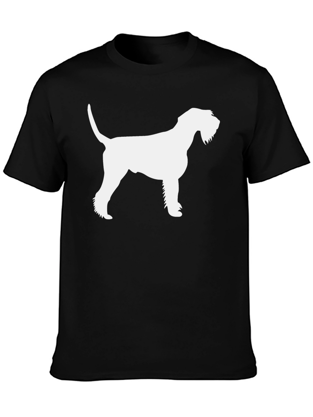 Schnauzer Silhouette Graphic Tee