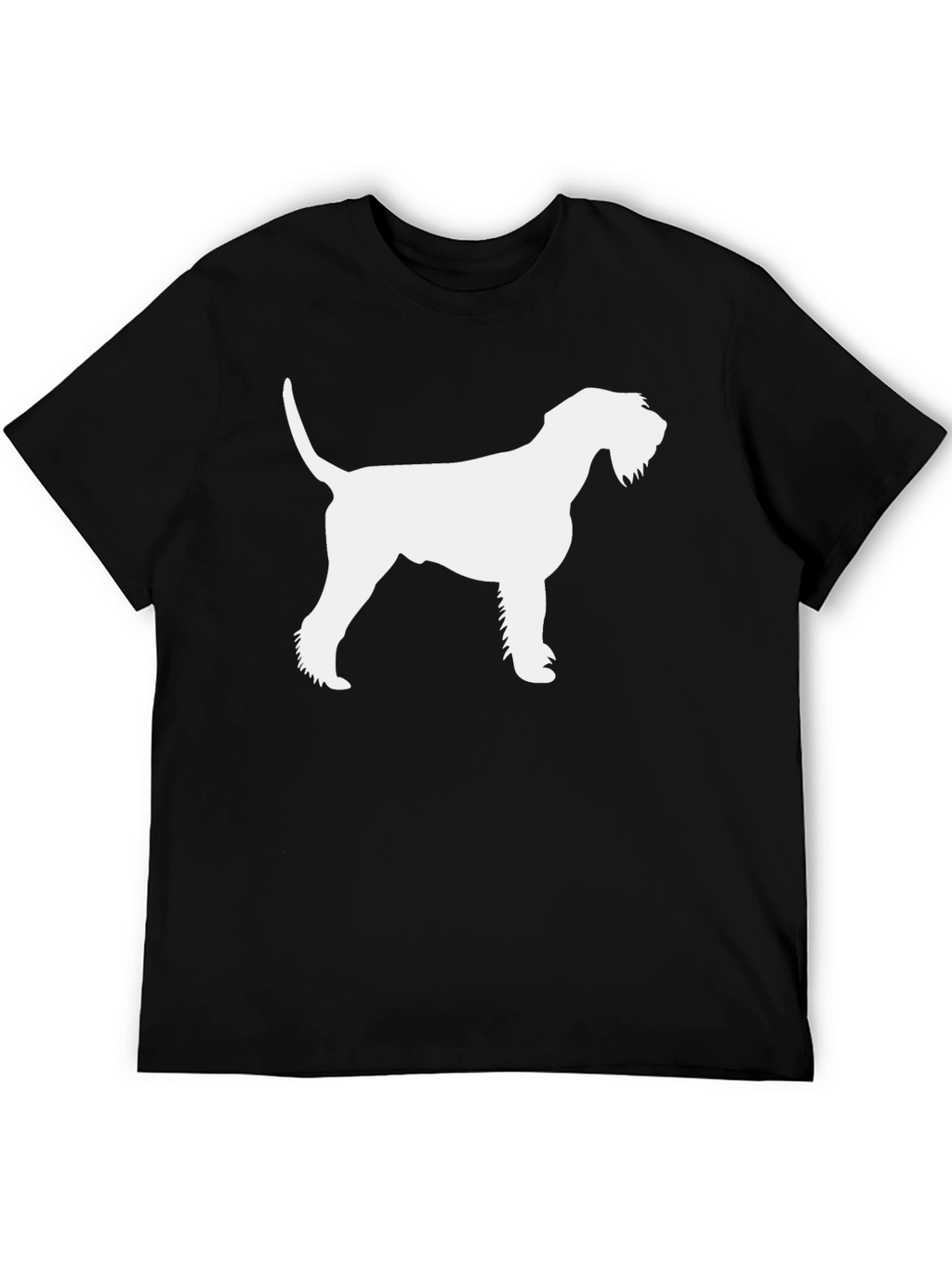 Schnauzer Silhouette Graphic Tee