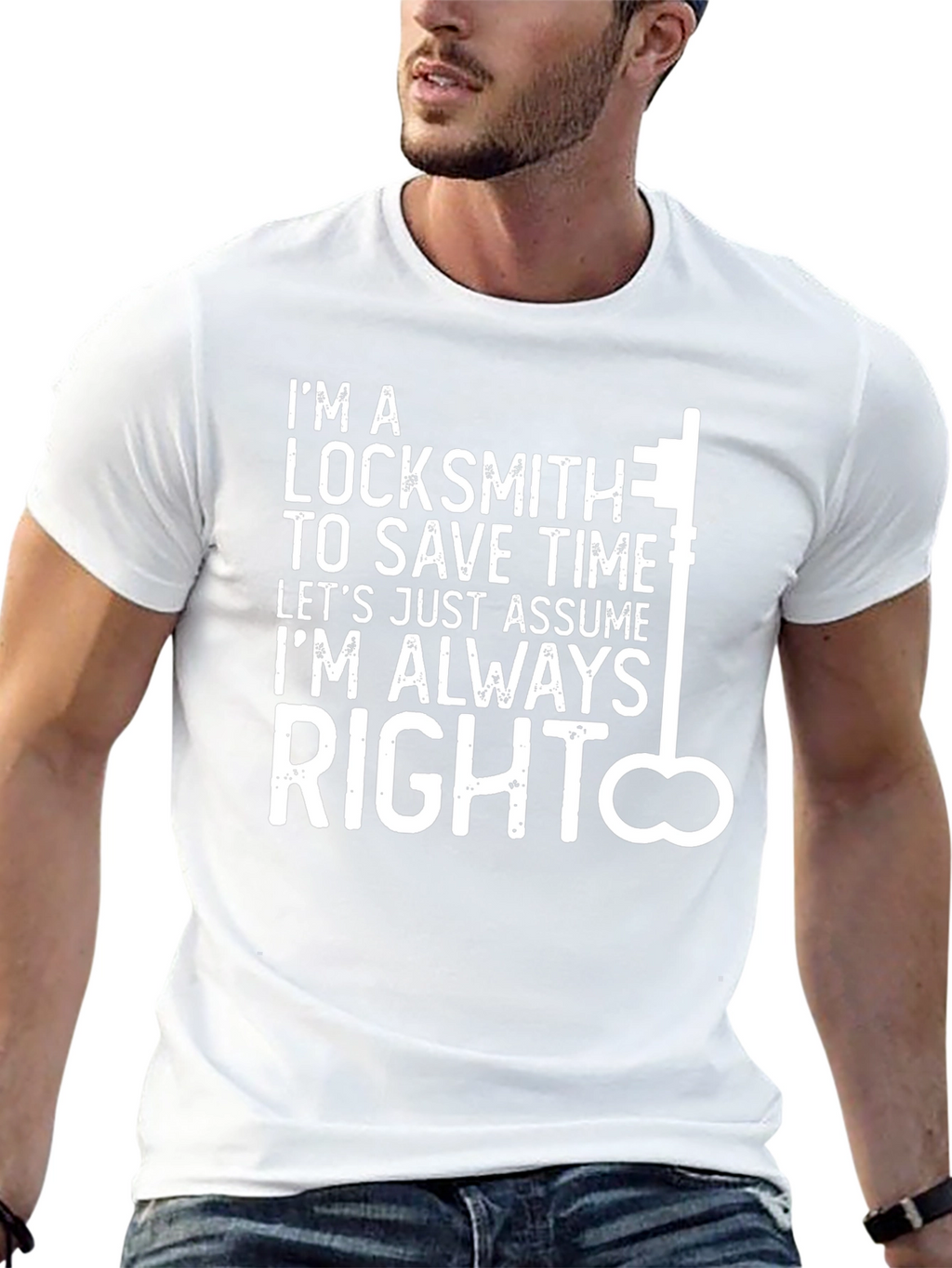 Locksmith Always Right Graphic T-Shirt