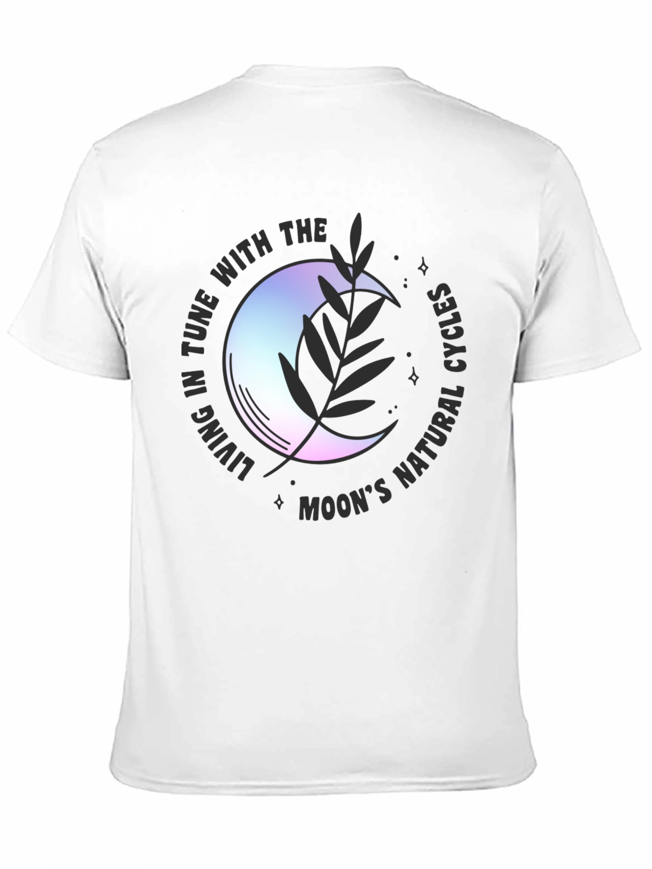 Moon Cycle T-Shirt -  Living in Tune with Nature Tee